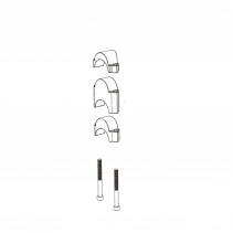 KIT ENTRETOISES DEDA PARABOLICA/FASTBLACK(2x10/2x15/2x30 mm) - PARARISERKIT - 8059265688548