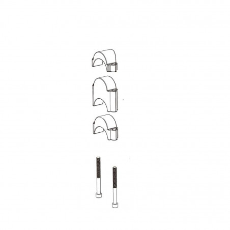 KIT ENTRETOISES DEDA PARABOLICA/FASTBLACK(2x10/2x15/2x30 mm) - PARARISERKIT - 8059265688548