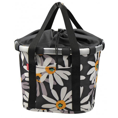 SAC AVANT KLICKFIX REISENTHEL 35x28x26 NOIR/MARGUERITES - 0303MA - 4030572103973