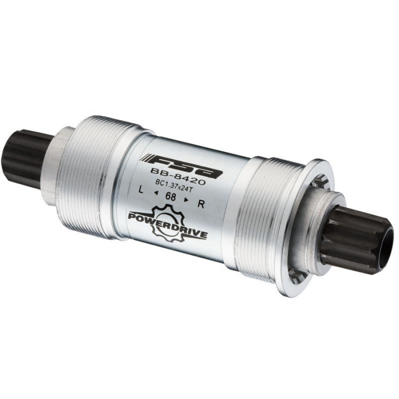 AXE DE PÃ?DALIER FSA POWER DRIVE BB-8420 BSA 68x113 mm - 210-3513 - 4712123802091