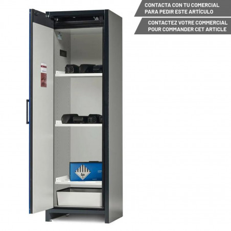 DENIOS SAFESTORE ARMOIRE STOCKAGE BATTERIES 3 ÉTAGÈRES 60 - 8422643407640