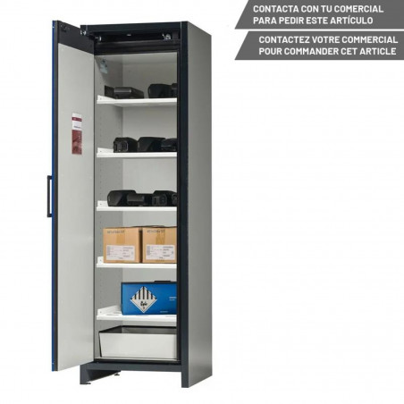 DENIOS SAFESTORE ARMOIRE STOCKAGE BATTERIES 5 ÉTAGÈRES 60 - 8422643407664