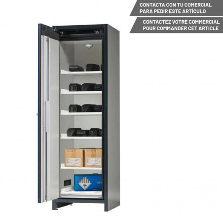 DENIOS SAFESTORE ARMOIRE STOCKAGE BATTERIES 6 ÉTAGÈRES 60 - 8422643407671