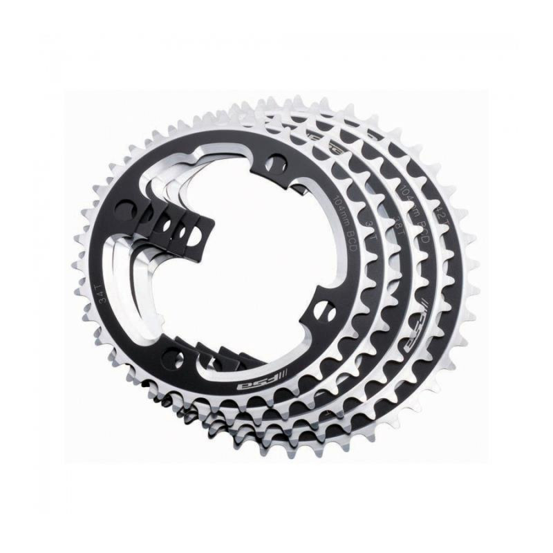PLATEAU FSA DH PRO 104 BCD 4 BRA. 3mm OFFSET 34D ALU NR/ARG - 380-1034A - 4712123803401