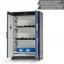 DENIOS SAFESTORE ARMOIRE STOCKAGE BATTERIES 3 ÉTAGÈRES 120 - 8422643407688