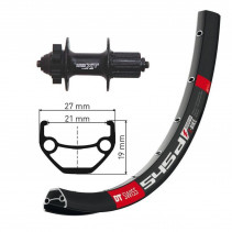 ROUE ARR.DT SWISS 545 26x1.90 DISQ. 6/32T BR DEORE XT ALU NR - 2146234500 - 4055149388065