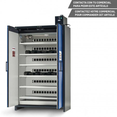 DENIOS SMARTSTORE-PRO ARMOIRE DE CHARGE. BAT. 6 ÉTAGÈRES 120 - 8422643407800
