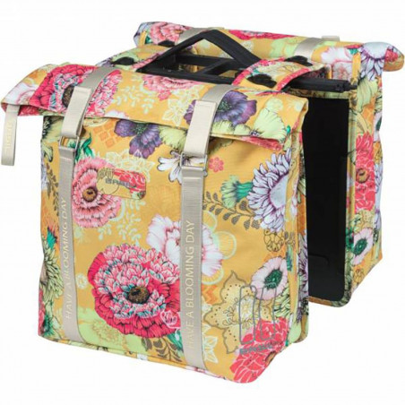 SACOCHES BASIL BLOOM FIELD MIK 35L Ã?TANCHE POLY.JAUNE FL.RÃ - 18160 - 8715019181603