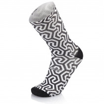 CHAUSSETTES MB-WEAR FUN H15 NOIRES/BLANCHES