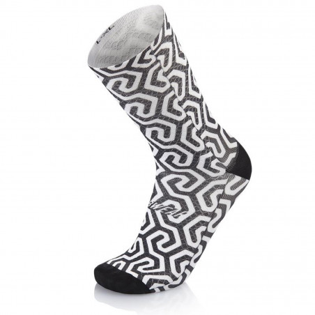 CHAUSSETTES MB-WEAR FUN H15 NOIRES/BLANCHES