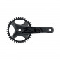 PÉDALIER CAMPAGNOLO EKAR GT 104 BCD 175 36D 1x13V ALUM.NOIR