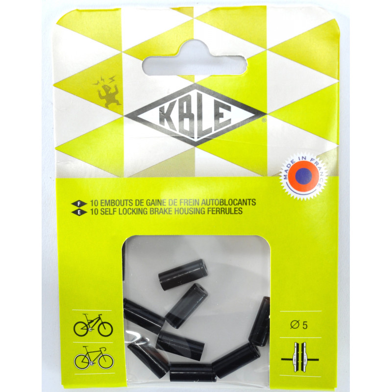 10 EMBOUTS GAINE ALU NR 5MM - C8452181 - 3700086802242