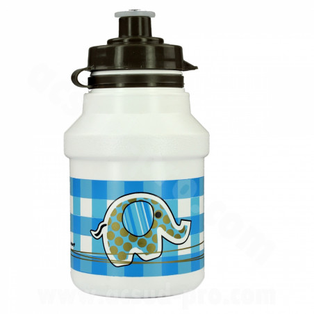 Bidon Polisport garcon elephant blanc et bleu 300ml