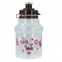 Bidon Polisport fille birdy blanc et rose 300ml