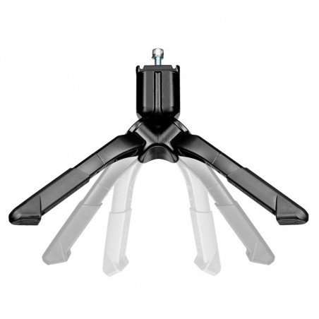 BEQUILLE VELO DOUBLE CENTRALE URSUS JUMBO 20" PLIABLE ALU NOIR (235mm) - SUPPORTE POIDS 80KGS (LIVRE SUR CARTE) - 8053677171568