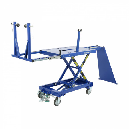 SUPPORT DE TRAVAIL HYDRAULIQUE WORKLIFT R 2.0 CYCLUS PRO POUR VELO, VAE 800 x 500 mm  (VENDU A L'UNITE)  -MADE IN CEE-