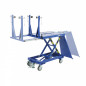 SUPPORT DE TRAVAIL HYDRAULIQUE WORKLIFT R 2.0 CYCLUS PRO POUR VELO, VAE 800 x 500 mm  (VENDU A L'UNITE)  -MADE IN CEE-