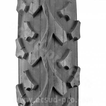PNEU VELO 14 x 1.75 DELI S-186 NOIR TRINGLE RIGIDE TR (47-254)