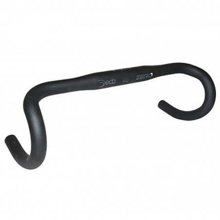 CINTRE ROUTE DEDA ZERO 1 ALU NOIR MAT 31,8 L 46 EXTERIEUR - 3700948146361
