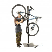 PIED D'ATELIER DE REPARATION VELO PROFESSIONNEL LEVAGE PNEUMATIQUE  -BICISUPPORT-