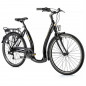 VELO MUSCULAIRE CITY BIKE 26 LEADER FOX EMA 2023 FEMME NOIR 7V CADRE ALU 17 POUCES (TAILLE ADULTE 165 à 173 cm) - 8592826033802