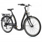 VELO MUSCULAIRE CITY BIKE 26 LEADER FOX EMA 2023 FEMME NOIR 7V CADRE ALU 19 POUCES (TAILLE ADULTE 175 à 183 cm) - 8592826033437