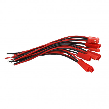 CONNECTEUR JST TROTTINETTE 5 MALES ET 5 FEMELLES L 110 mm  -SELECTION P2R-