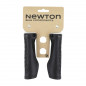 POIGNEE CITY-VTT NEWTON VELO AERO NOIR AVEC COLLIER CHC NOIR L130mm  - MATERIAU RECYCLE (PAIRE)