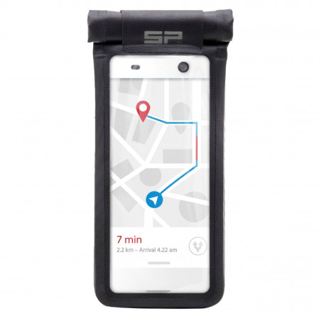 ETUI SMARTPHONE-TELEPHONE SP CONNECT UNIVERSEL TAILLE L NOIR (COMPATIBLE AVEC TOUT LES SUPPORTS SP CONNECT SPC ) (165 x 80 mm)