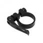 COLLIER SERRAGE TIGE DE SELLE RAPIDE ALU NOIR DIAM 40mm