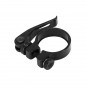 COLLIER SERRAGE TIGE DE SELLE RAPIDE ALU NOIR DIAM 40mm