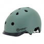CASQUE VELO ADULTE AUVRAY URBAN KAKI AVEC ECLAIRAGE INTEGRE SUR MOLETTE REGLABLE TAILLE 58-61