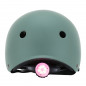 CASQUE VELO ADULTE AUVRAY URBAN KAKI AVEC ECLAIRAGE INTEGRE SUR MOLETTE REGLABLE TAILLE 58-61