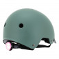 CASQUE VELO ADULTE AUVRAY URBAN KAKI AVEC ECLAIRAGE INTEGRE SUR MOLETTE REGLABLE TAILLE 58-61