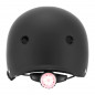 CASQUE VELO ADULTE AUVRAY URBAN NOIR AVEC ECLAIRAGE INTEGRE SUR MOLETTE REGLABLE TAILLE 58-61