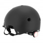 CASQUE VELO ADULTE AUVRAY URBAN NOIR AVEC ECLAIRAGE INTEGRE SUR MOLETTE REGLABLE TAILLE 58-61