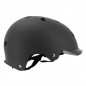 CASQUE VELO ADULTE AUVRAY URBAN NOIR AVEC ECLAIRAGE INTEGRE SUR MOLETTE REGLABLE TAILLE 58-61
