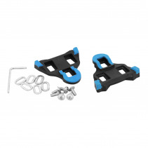 CALE PEDALE P2R COMPATIBLE SHIMANO ROUTE SPD-SL MOBILE 2° NOIR-BLEU (PAIRE)