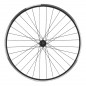 ROUE VTC 700X35 ER10 ARRIERE ALU DOUBLE PAROI MOYEU ROUE LIBRE NOIR BLOCAGE (JANTE AVEC OEILLETS) JANTE 19C 32 RAYONS NOIRS