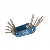 OUTIL MULTIFONCTION CYCLUS 9 FONCTIONS CLE ALLEN 2-2.5-3-4-5-6-8   TOURNEVIS CRUCIFORME   torx T25 (6,2 x 3,2 x 2,0 cm)
