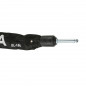 ANTIVOL VELO CHAINE A BOUCLE AXA ULC POUR FER A CHEVAL PLUG CABLE DIAM 5.5mm L1.00M GRIS FONCE (PROFONDEUR PLUG 35mm DIAM