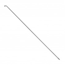 RAYON E-BIKE INOX ARGENT 2.3mm L 246mm TETE COUDEE (VENDU A L'UNITE SANS ECROU) - VOIR 185897 POUR ECROU