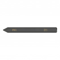 EMBOUTS-LAMES INTERCHANGEABLES DE TOURNEVIS A FRAPPER WERA 851 S 1-4 CRUCIFORME PHILLIPS PH1 L 70 mm  (VENDU A L'UNITE)) 