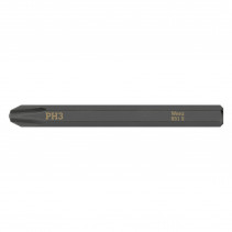 EMBOUTS-LAMES INTERCHANGEABLES DE TOURNEVIS A FRAPPER WERA 851 S 1-4 CRUCIFORME PHILLIPS PH3 L 70 mm  (VENDU A L'UNITE)) 