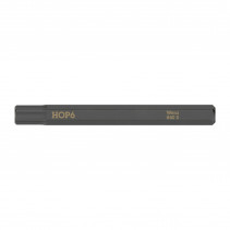 EMBOUTS-LAMES INTERCHANGEABLES DE TOURNEVIS A FRAPPER WERA 840 S 1-4 6 PANS-ALLEN 6 mm L 70 mm  (VENDU A L'UNITE))  -MARQUE