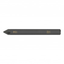 EMBOUTS-LAMES INTERCHANGEABLES DE TOURNEVIS A FRAPPER WERA 855 S 1-4 CRUCIFORME POZIDRIV PZ1 L 70 mm  (VENDU A L'UNITE)) 