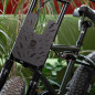 AUTOCOLLANT-STICKER REFLECHISSANT POUR VELO, CASQUE MODELE ECLAIR NOIR (PLANCHE)  -REFLECTIVE BERLIN-