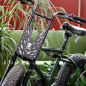 AUTOCOLLANT-STICKER REFLECHISSANT POUR VELO, CASQUE MODELE ECLAIR BLANC (PLANCHE)  -REFLECTIVE BERLIN-