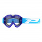 MASQUE-LUNETTES CROSS PROGRIP ENFANT 3101 ATZAKI BLEU ECRAN TRANSPARENT ANTI-BUEE-ANTI-UV