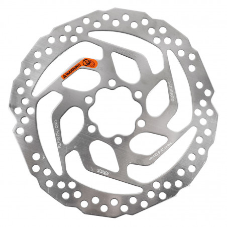 DISQUE DE FREIN VTT 6 TROUS SHIMANO 160mm MT200  -RT26S POUR RESINE (MONTAGE ATELIER) - 3700948303726